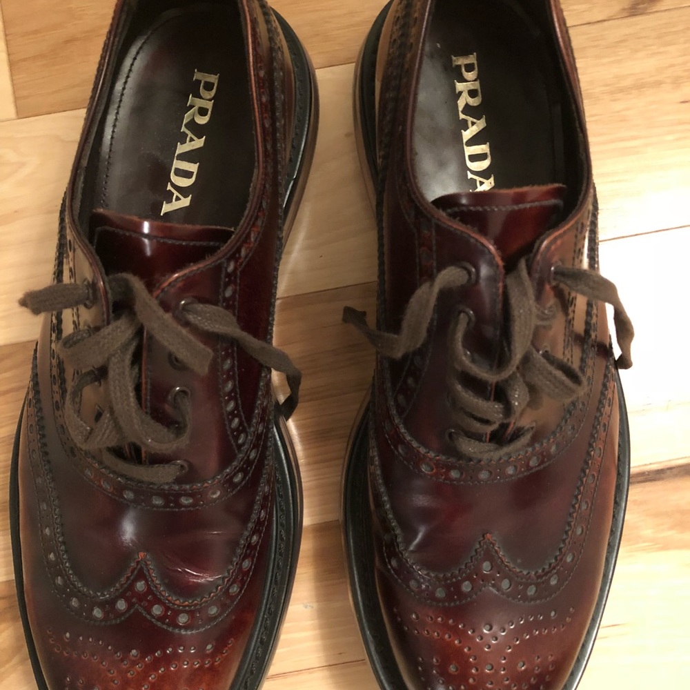 Authentic PRADA Men’s shoes.